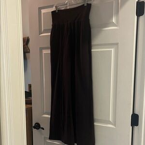 OGL Women's Dark Brown Wide-Leg Pants